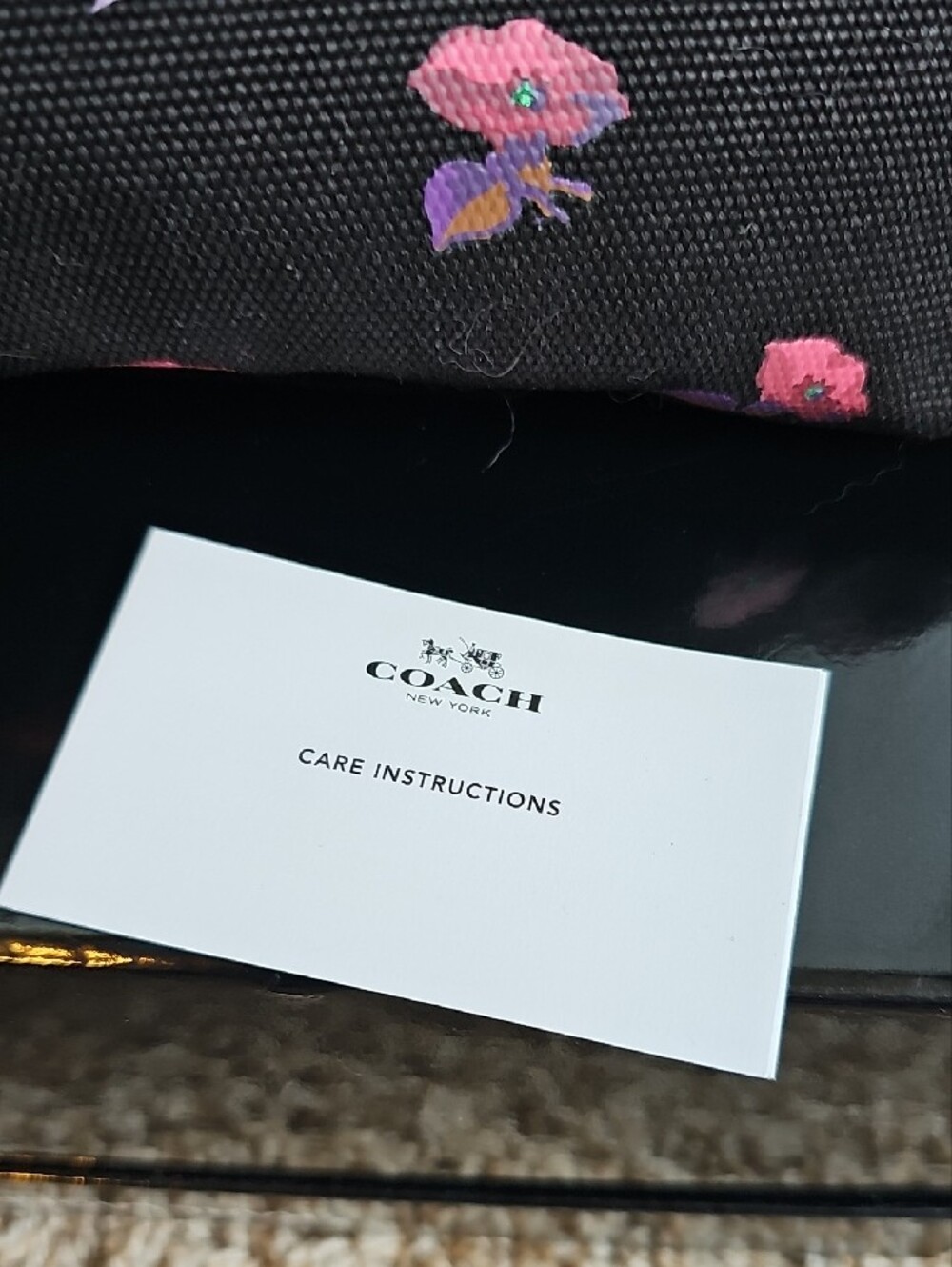 NWT Coach x Disney Sleeping Beauty Canvas Tote Bag | Dark Fairy Tale 32718 - Picture 10 of 11